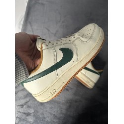 Nike Air Force 1 '07 Hombre Blanco/Verde/Amarillo