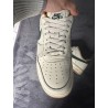 Nike Air Force 1 '07 Blanco Verde Amarillo Cuero - Sneakers Unisex