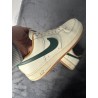 Nike Air Force 1 '07 Blanco Verde Amarillo Cuero - Sneakers Unisex