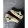 Nike Air Force 1 '07 Blanco Verde Amarillo Cuero - Sneakers Unisex