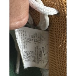 Nike Air Force 1 '07 Blanco Verde Amarillo Cuero - Sneakers Unisex