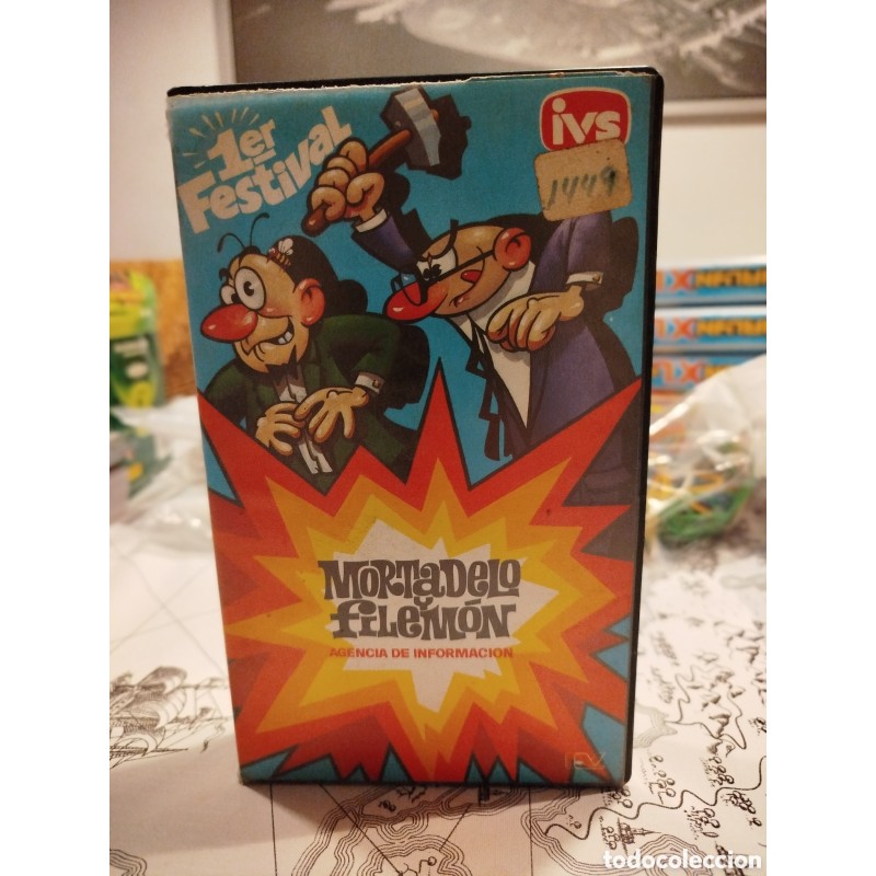 Cinta video Beta Mortadelo y Filemón 1er Festival